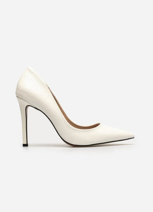 Demacia Pumps in Weiß, klassisch und elegant, ideal für formelle Anlässe.