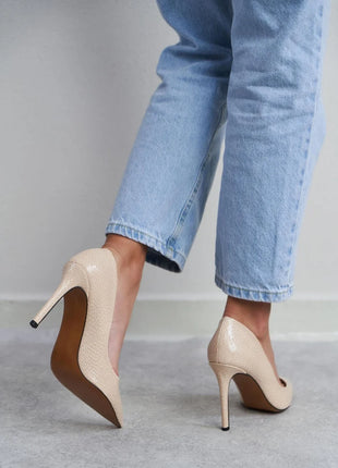 Demacia Pumps in Beige, neutral und stilvoll, vielseitig kombinierbar.