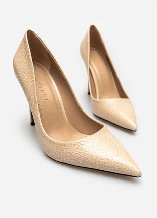 Demacia Pumps in Beige, neutral und stilvoll, vielseitig kombinierbar.