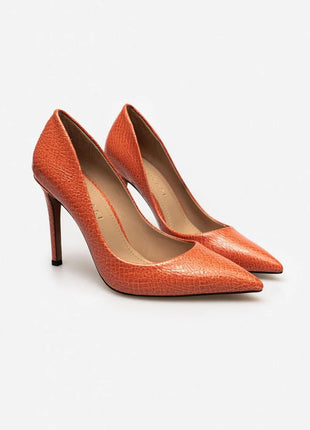 Demacia Pumps in Orange, lebendig und fröhlich, ideal für einen auffälligen Akzent.